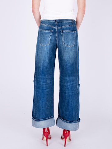 Fraternel Wide leg Jeans 'Barrel Jeans' in Blue