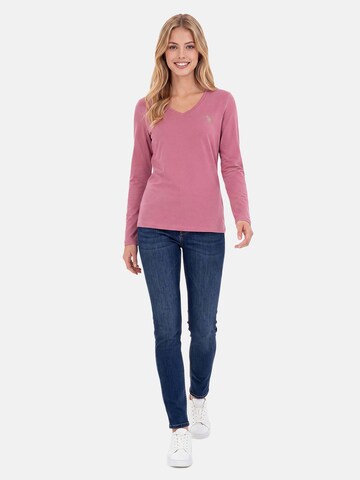 U.S. POLO ASSN. Shirt in Pink