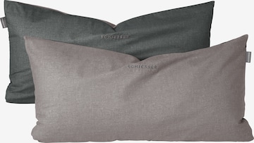 SCHIESSER Pillow 'Doubleface Renforcé  Cover' in Grey: front