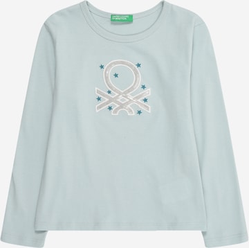 žalia UNITED COLORS OF BENETTON Marškinėliai: priekis