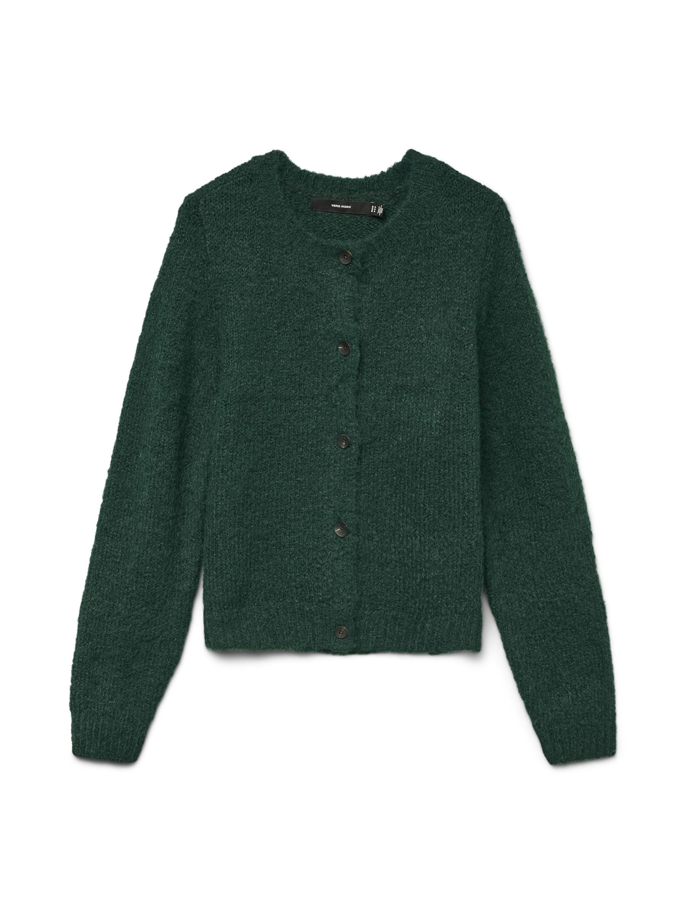 VERO MODA - Cárdigan 'VMNOVAH' en verde: frente