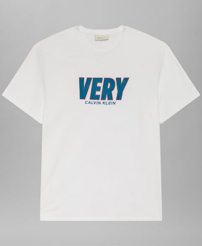 Calvin Klein Jeans T-Shirt en mélange de couleurs, Vue avec produit