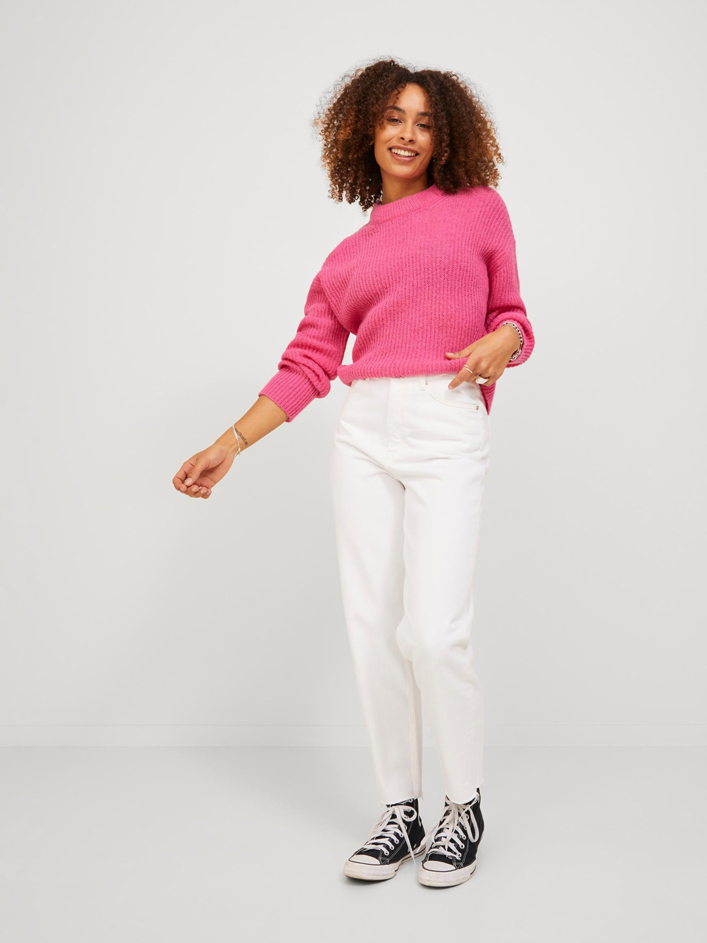 JJXX Sweater 'Ember' in Pink | ABOUT YOU