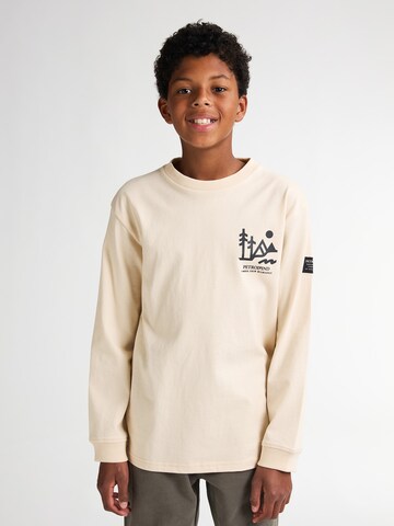 Petrol Industries Shirt in Beige: voorkant