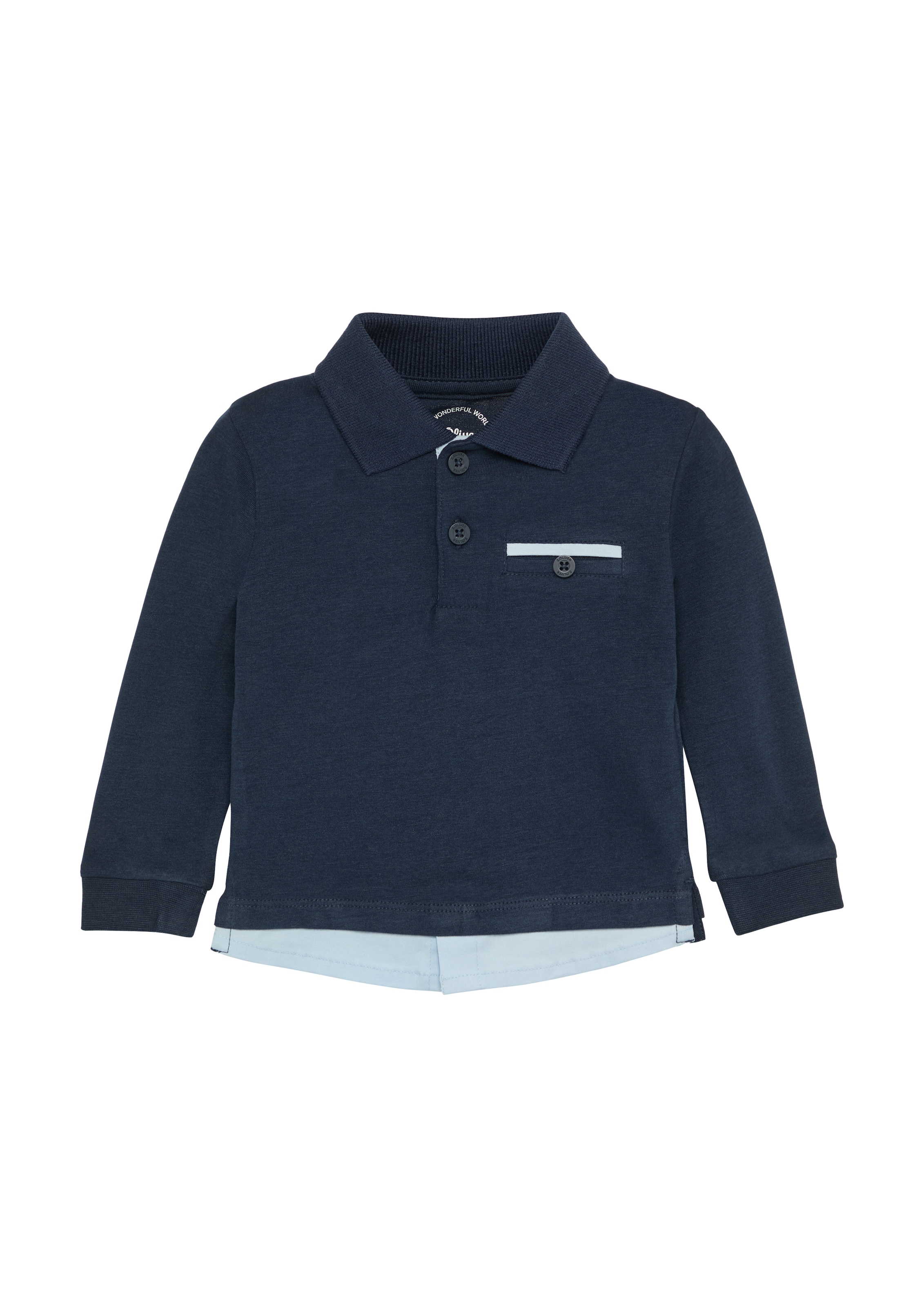 T-Shirt s.Oliver en bleu : devant