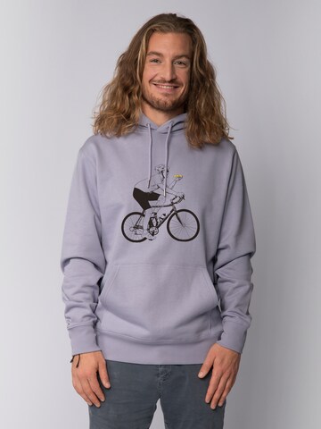 Watapparel Sweatshirt in Lila: voorkant