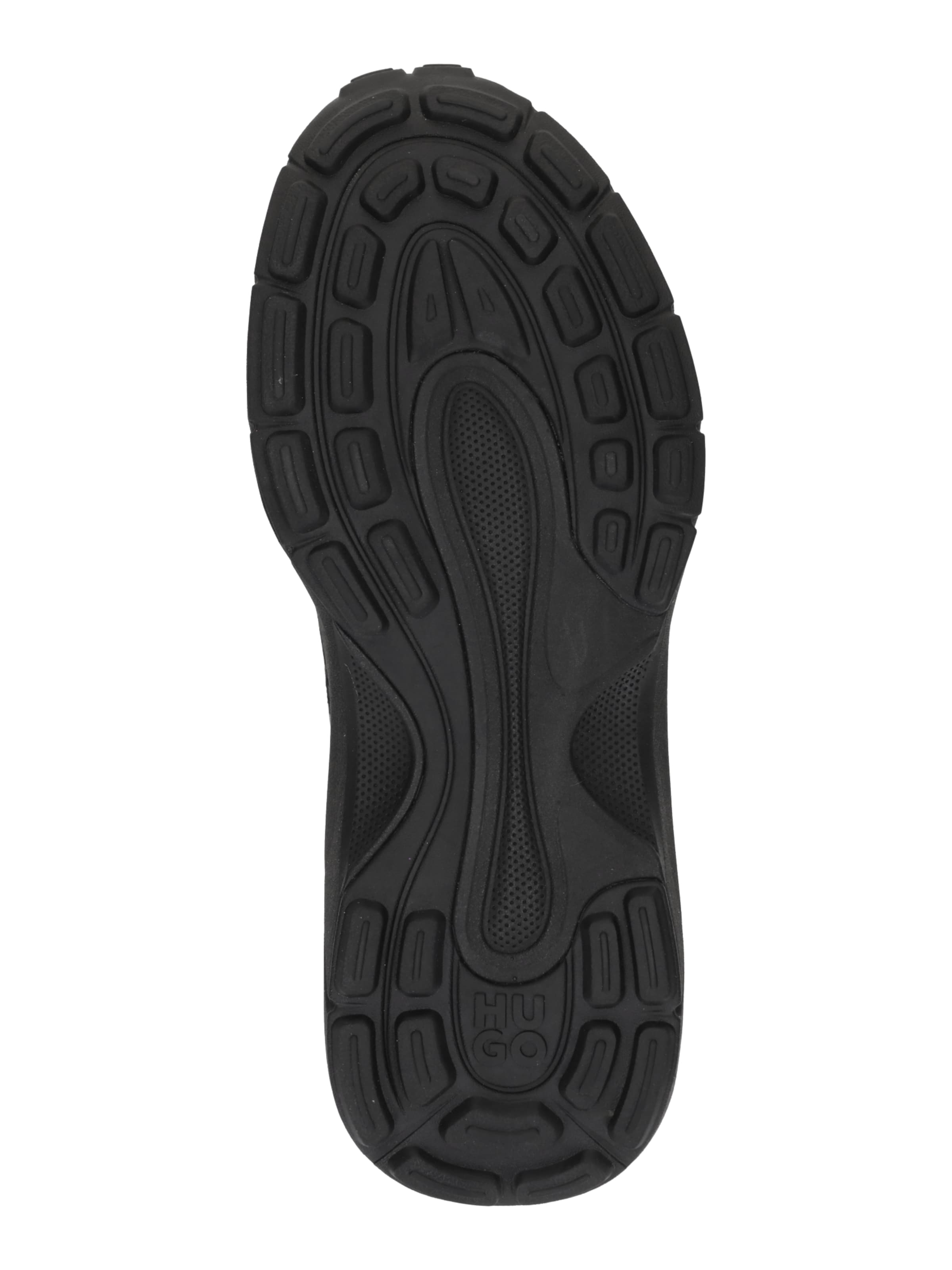 HUGO Низкие кроссовки 'GO2_Mepu' в Черный