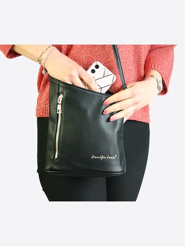 Jennifer Jones Crossbody Bag in Black