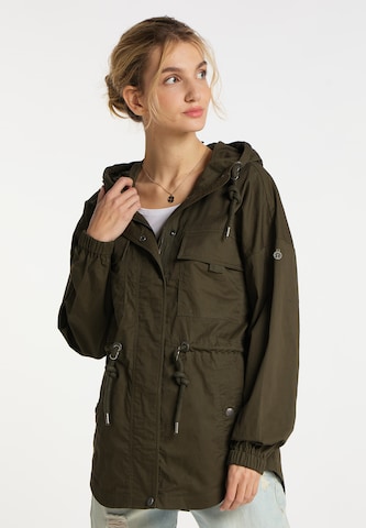 DreiMaster Vintage Between-Season Jacket in Green: front