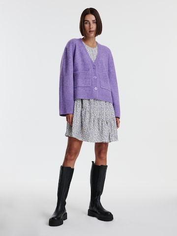 EDITED Knit Cardigan 'Carmi' in Purple