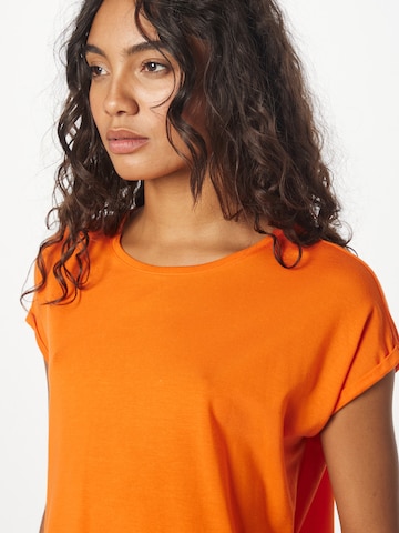 VERO MODA Shirt 'VMAva' in Oranje