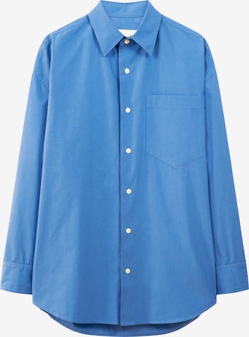 Studio Seidensticker Button Up Shirt in Blue: front