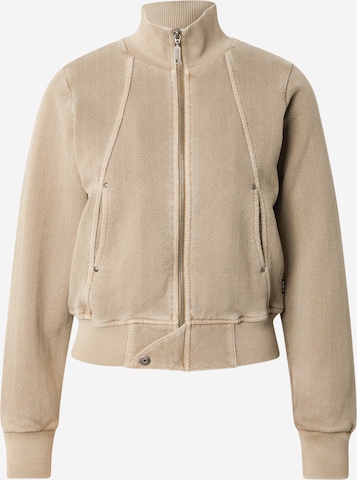 Veste de survêtement 'Track' G-STAR en vert : devant