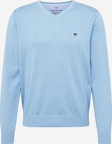 FYNCH-HATTON - Pullover em azul: frente