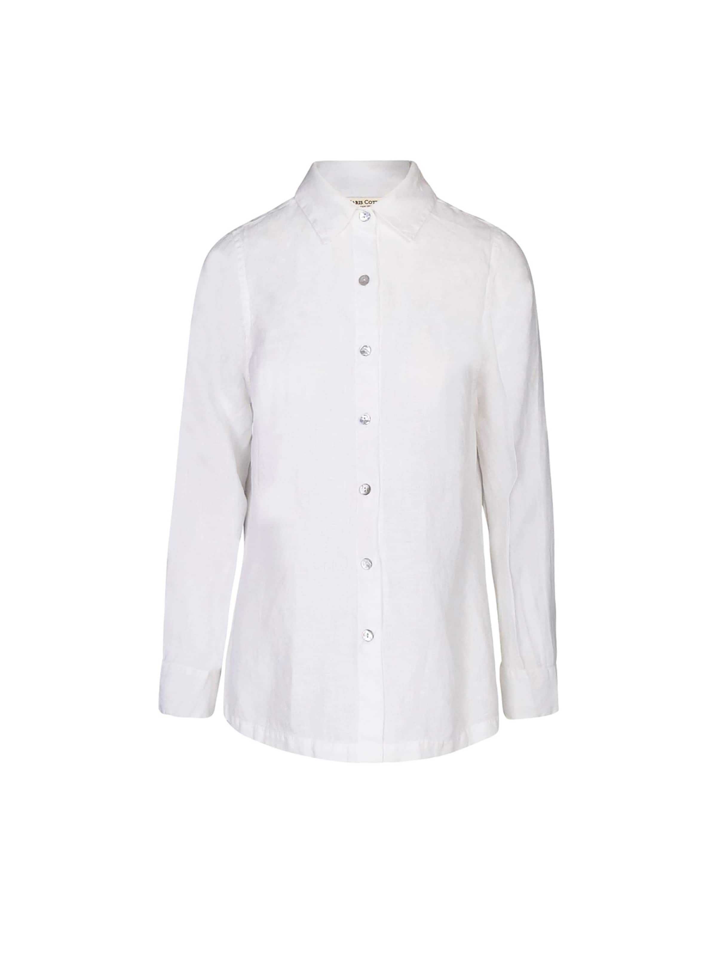 Haris Cotton - Blusa en blanco: frente