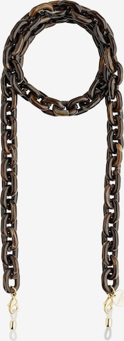 Cheeky Chain Munich Brillenkette 'Tokio' in Braun: Vorderseite