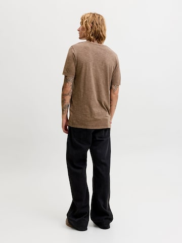 JACK & JONES Regular fit Shirt 'JJESplit' in Bruin