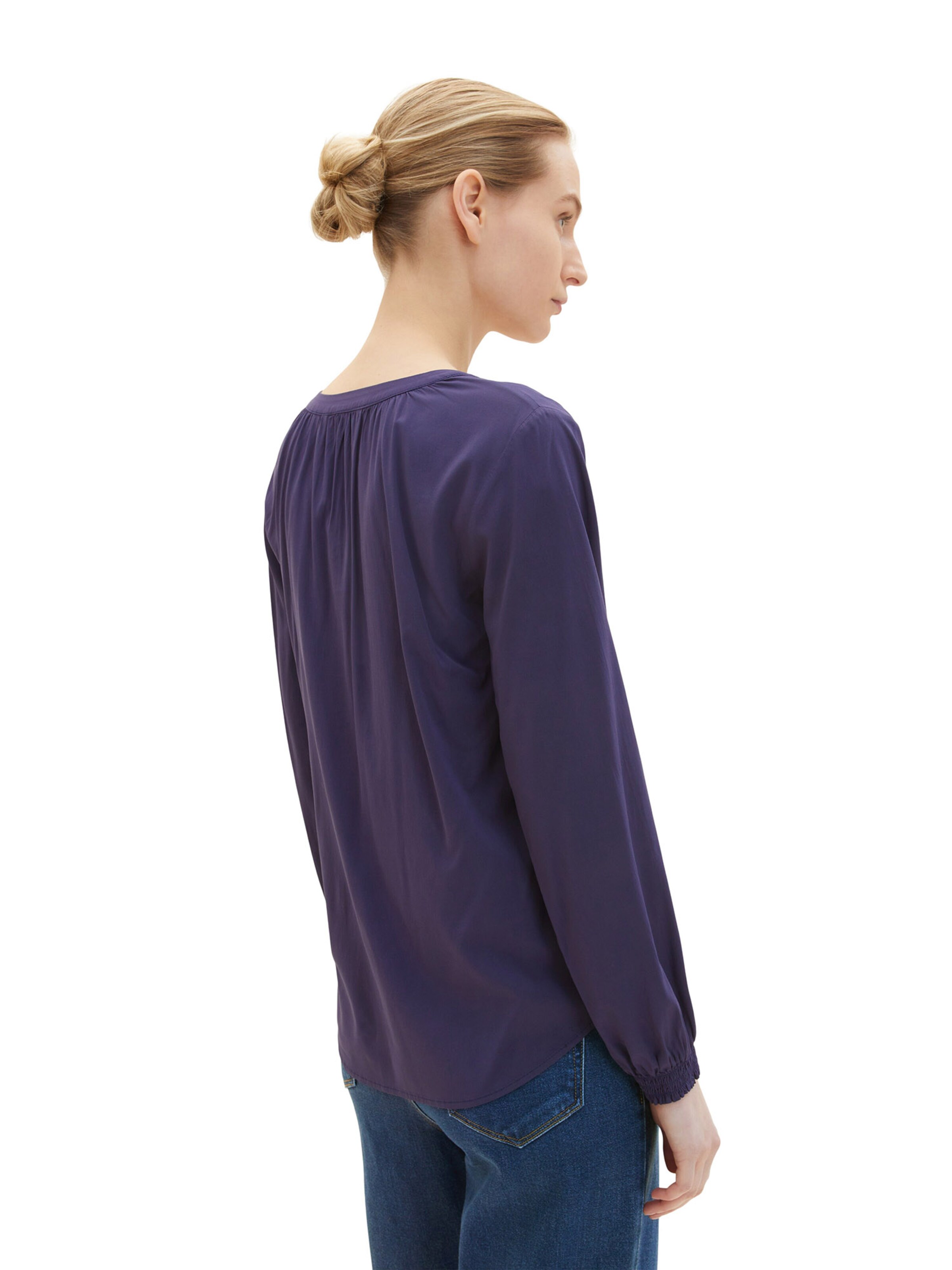 TOM TAILOR Blouse in Blue