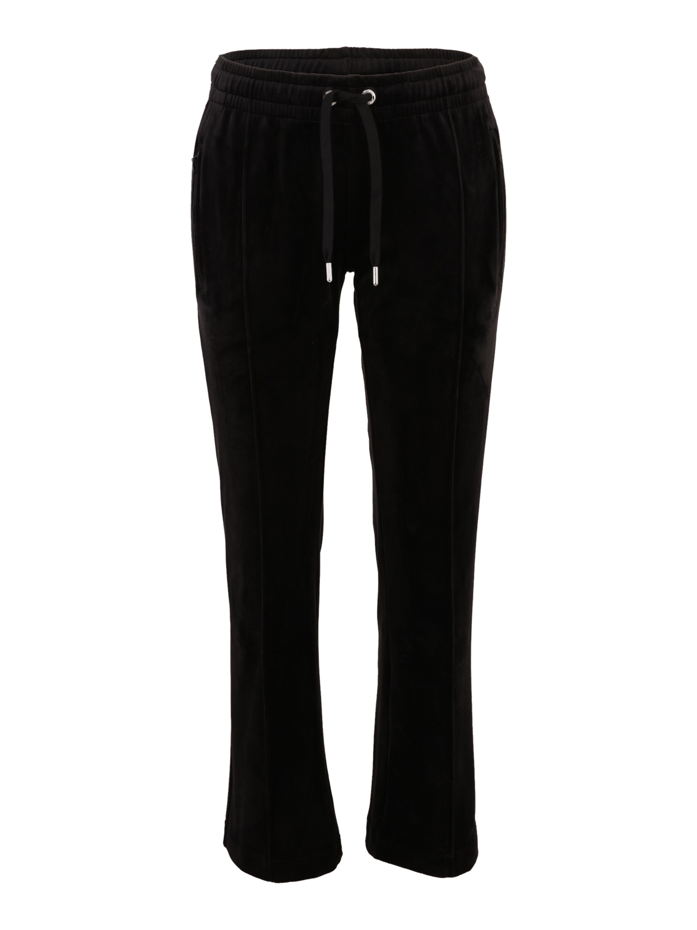 Juicy Couture Petite Панталон 'TINA' в черно: отпред