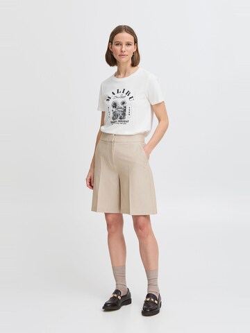 b.young - Camisa ' BYSOBBE ' em branco