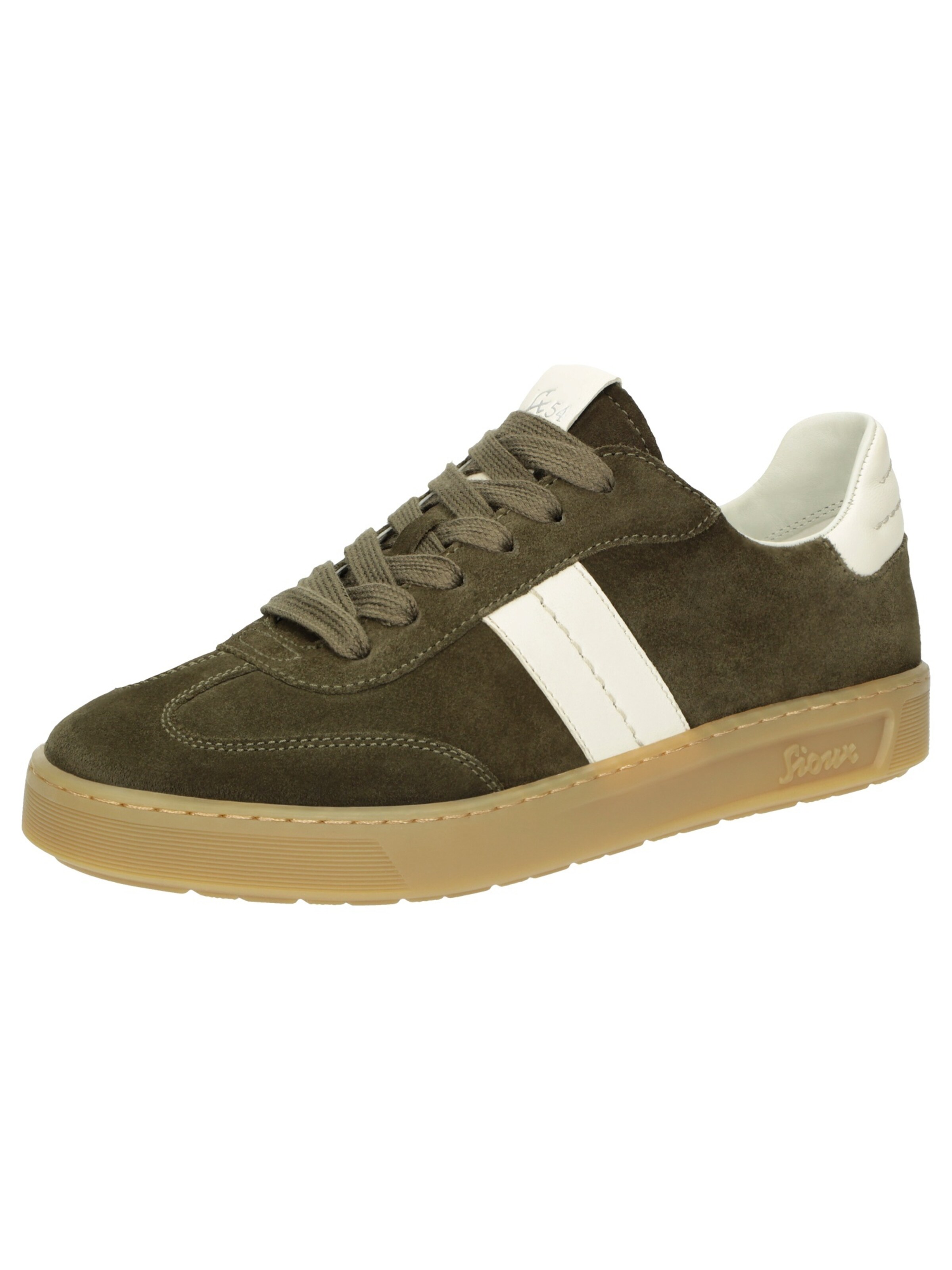SIOUX Sneakers laag ' Tedroso-DA-717 ' in 36 in de kleur Donkergroen / Wit, Productweergave
