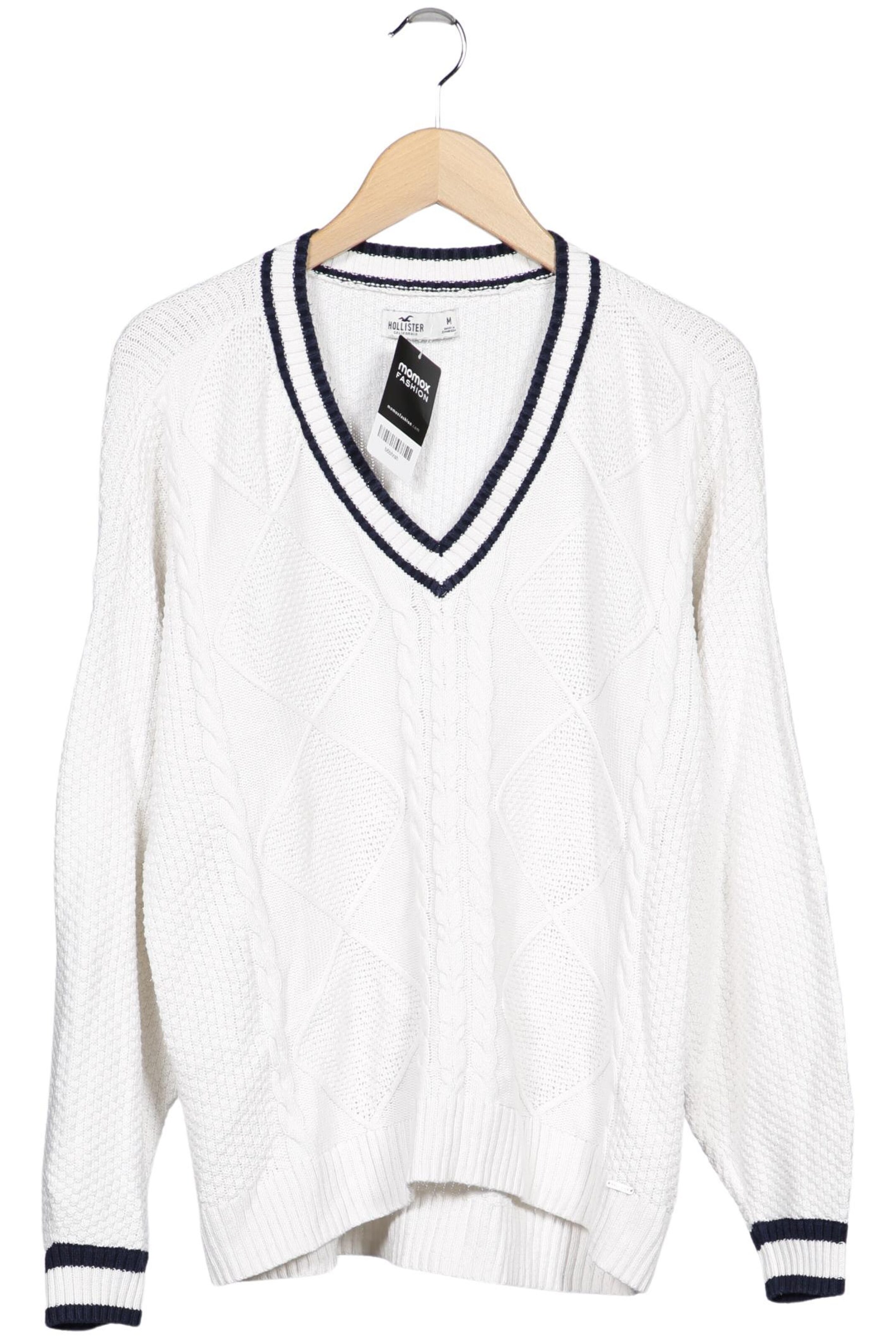 HOLLISTER Sweater & Cardigan in M in White: front