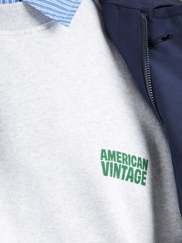 AMERICAN VINTAGE Μπλούζα φούτερ 'BAPTOWN' σε γκρι