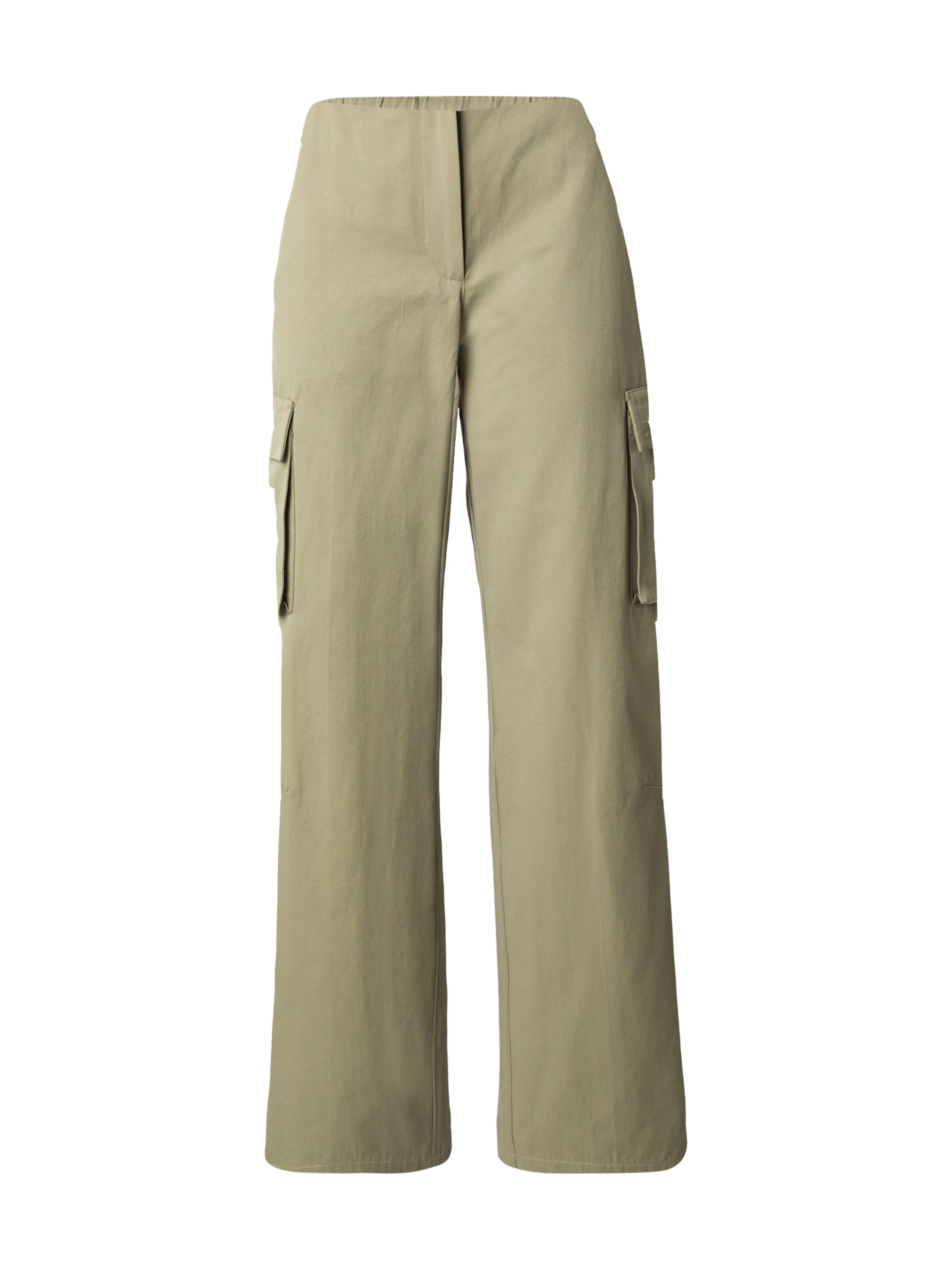 Karl Lagerfeld - regular Pantalón cargo en verde: frente