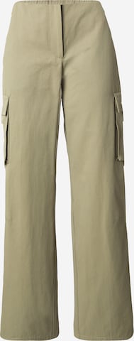 žalia Karl Lagerfeld Standartinis Laisvo stiliaus kelnės: priekis