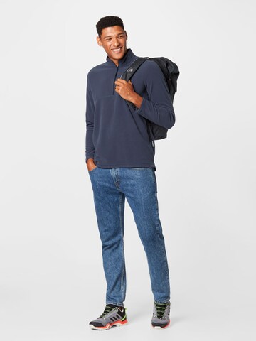 JACK WOLFSKIN Athletic Sweater 'GECKO' in Blue