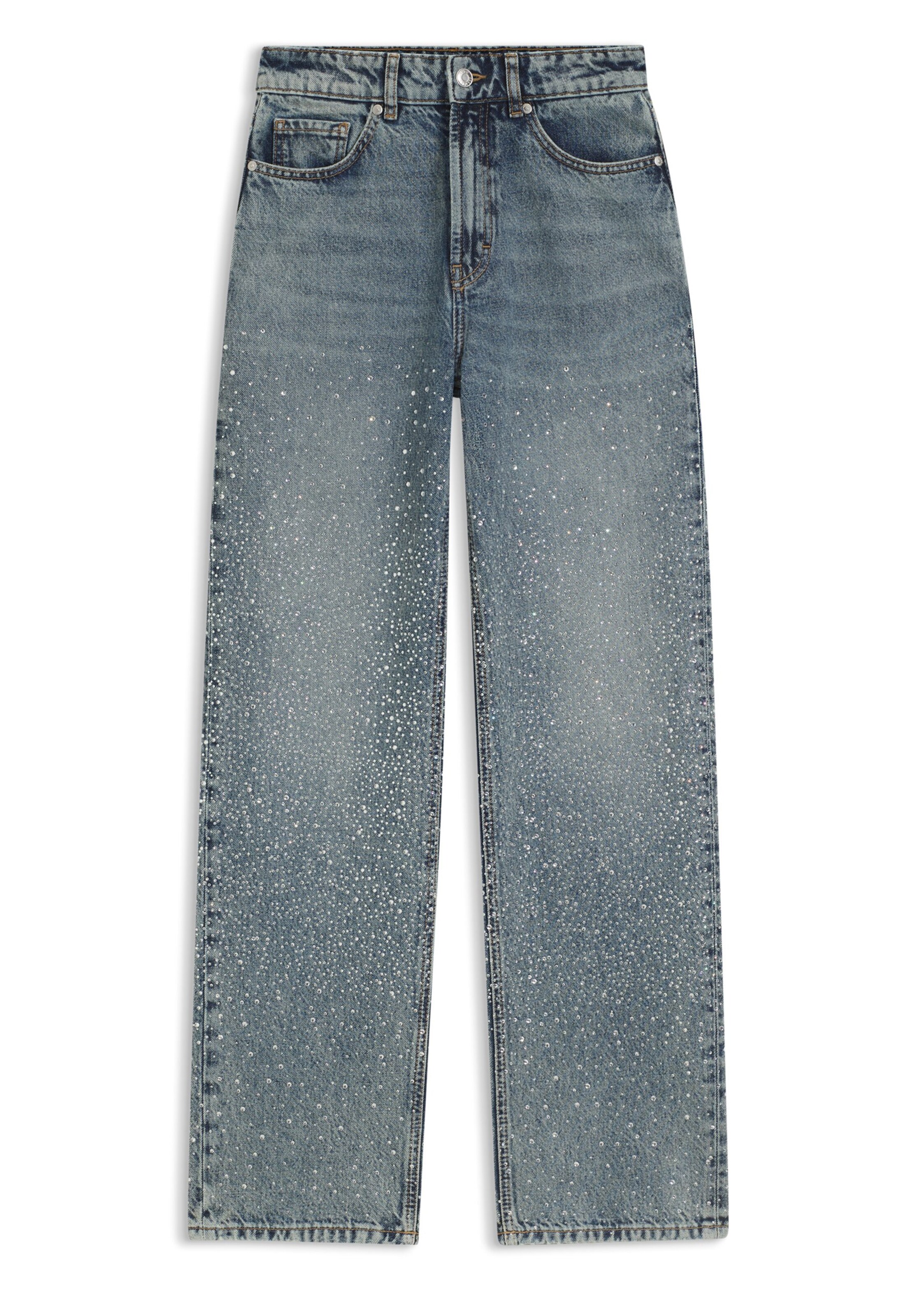 HUGO Regular Jeans in Blue: front