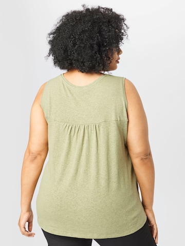 Esprit Curves Top in Green