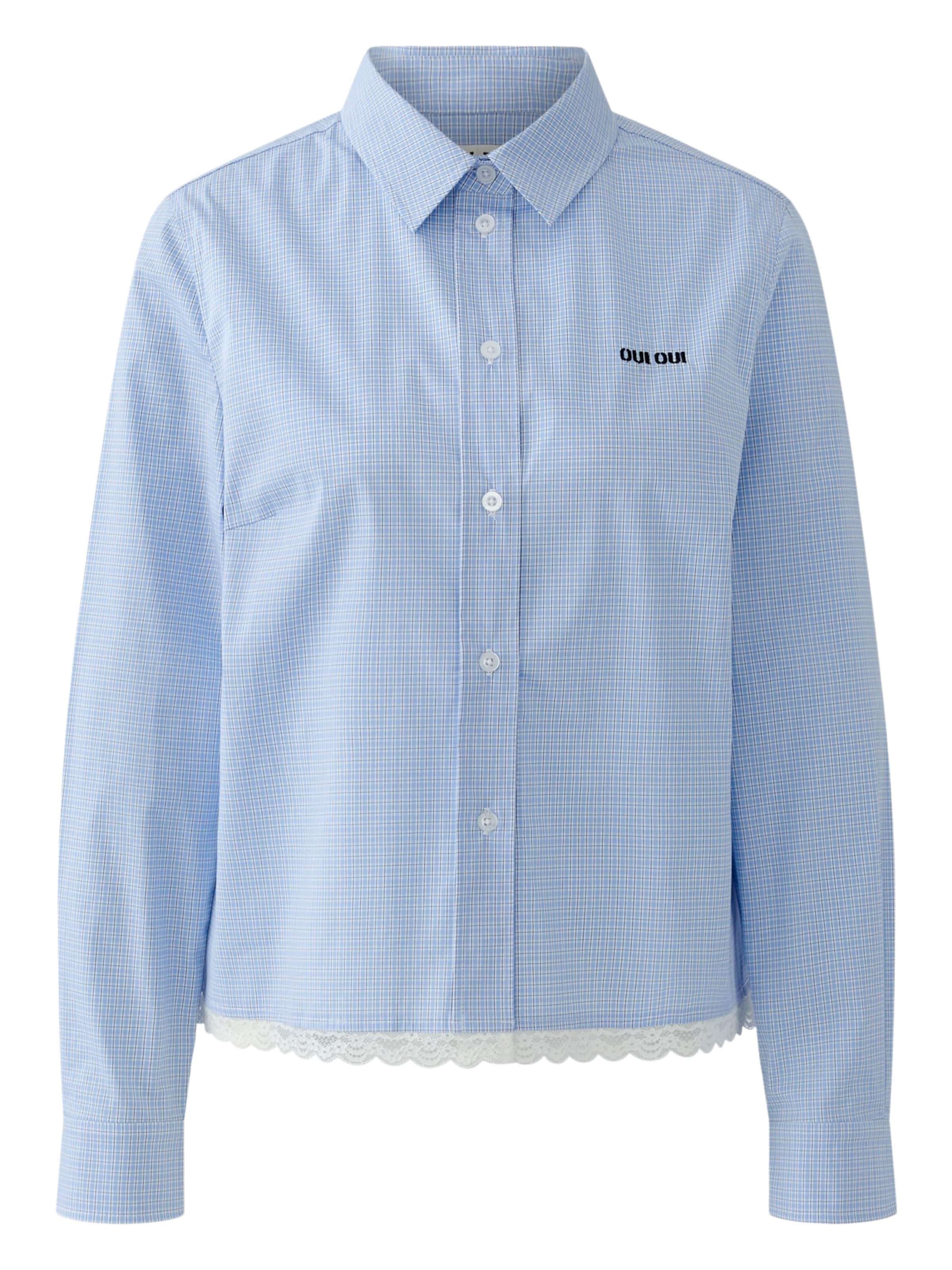 OUI Blouse in Blue: front