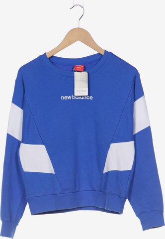 new balance Sweater S in Blau: predná strana