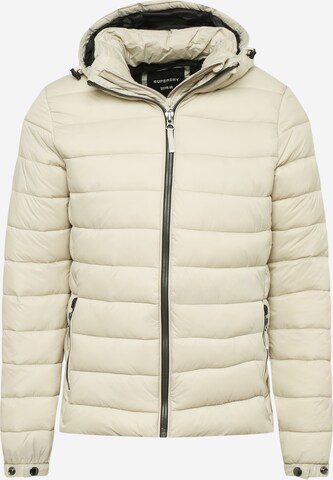 Veste mi-saison 'Fuji' Superdry en beige : devant