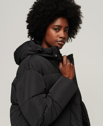 Superdry Winter Coat in Black