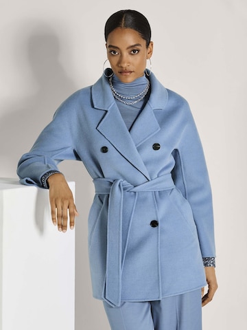 MADELEINE Tussenmantel in Blauw: voorkant