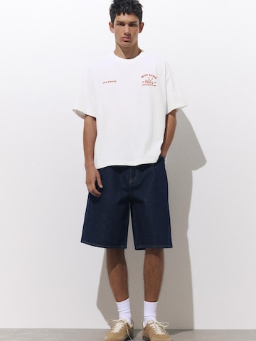 Pull&Bear Tričko - Biela