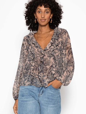 SASSYCLASSY Blouse in Beige: front