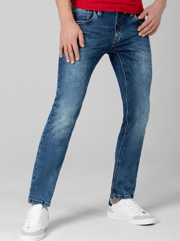 TIMEZONE Regular Jeans 'Slim EduardoTZ' in Blue: front