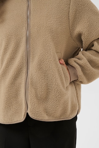 Veste en polaire 'Pilota' CULTURE en beige