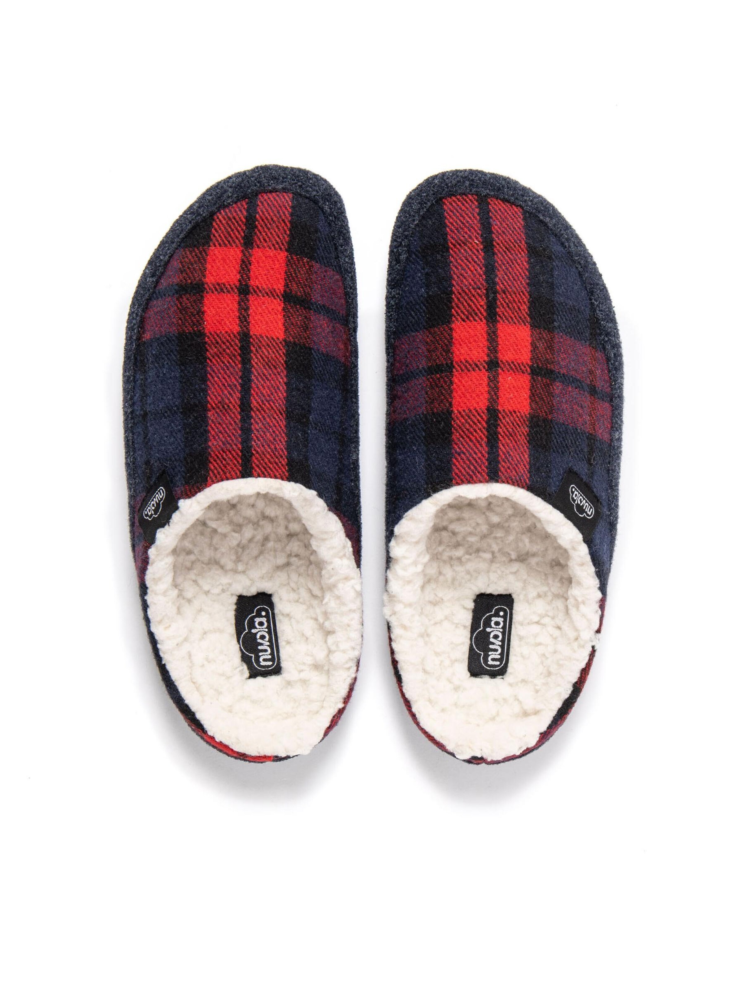 Nuvola. - Zapatillas de casa 'Zueco Nessy' en rojo