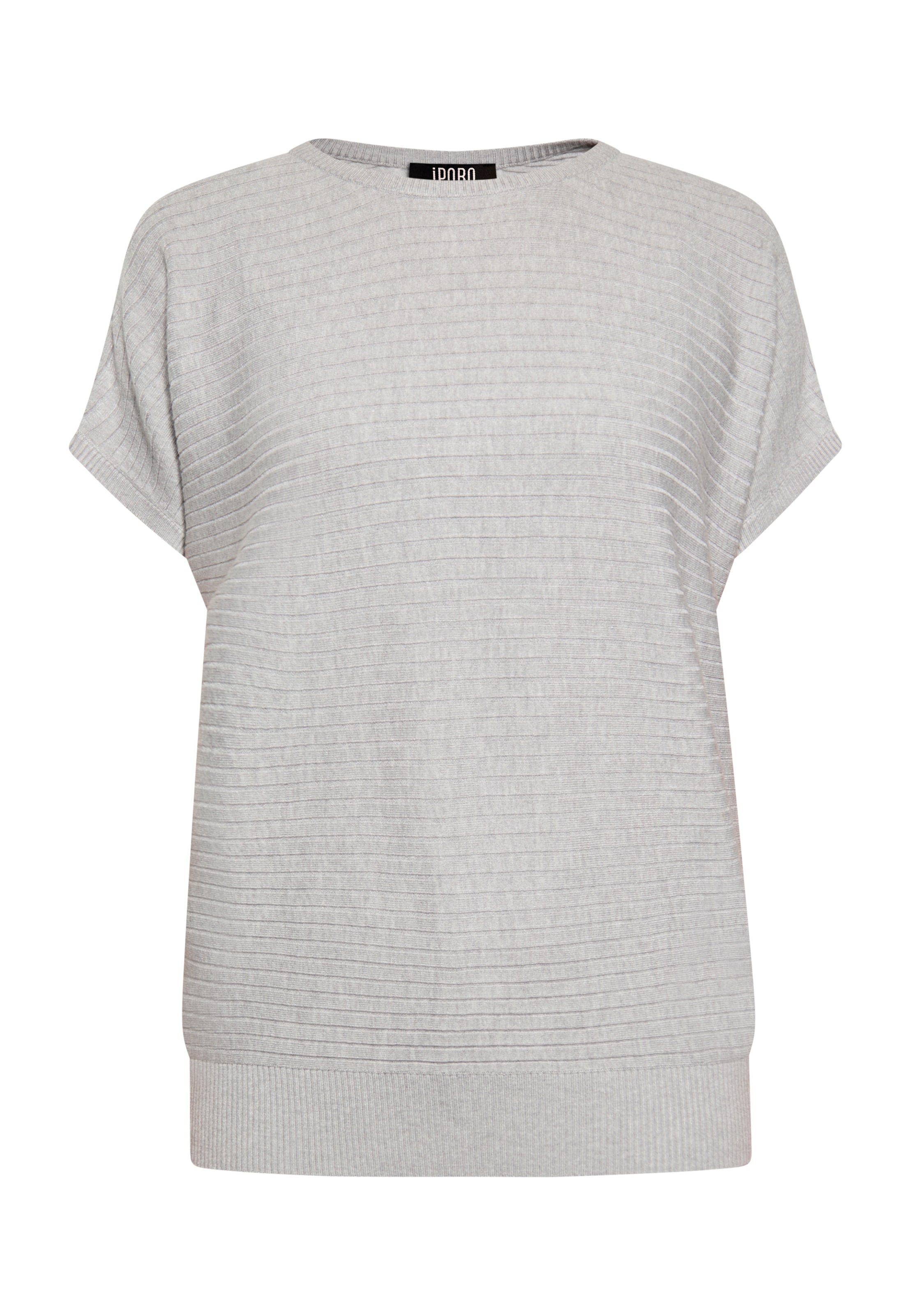 IPARO Sweater in Grey: front