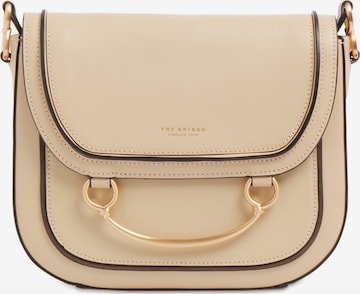 The Bridge Crossbody bag in Beige: front
