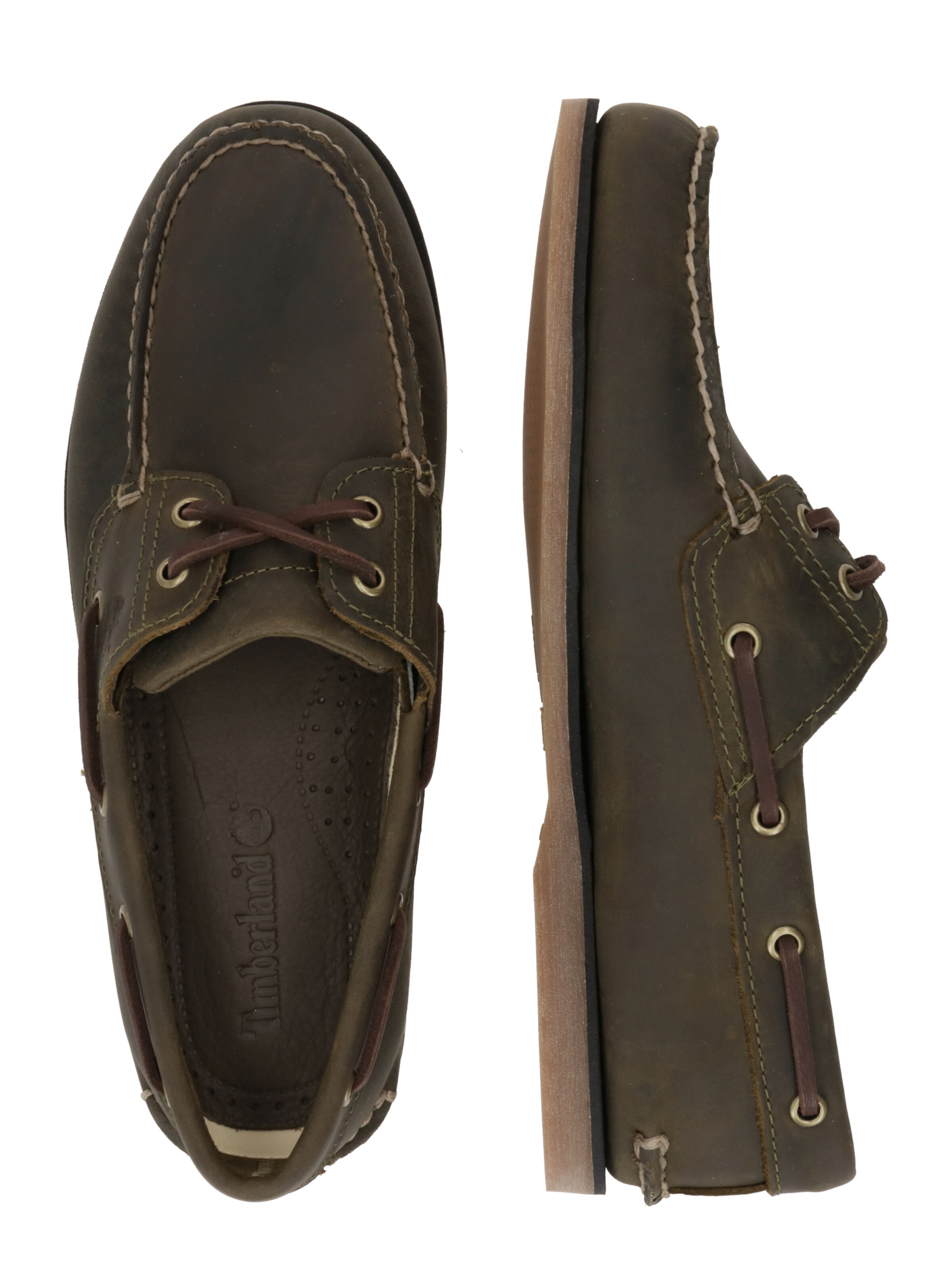 TIMBERLAND - Mocasines en verde