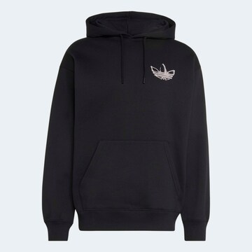 Bluză de molton 'Powder Tongue' de la ADIDAS ORIGINALS pe negru