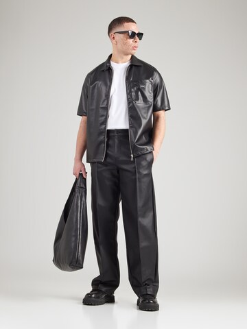 Regular Pantalon à pince EIGHTYFIVE en noir