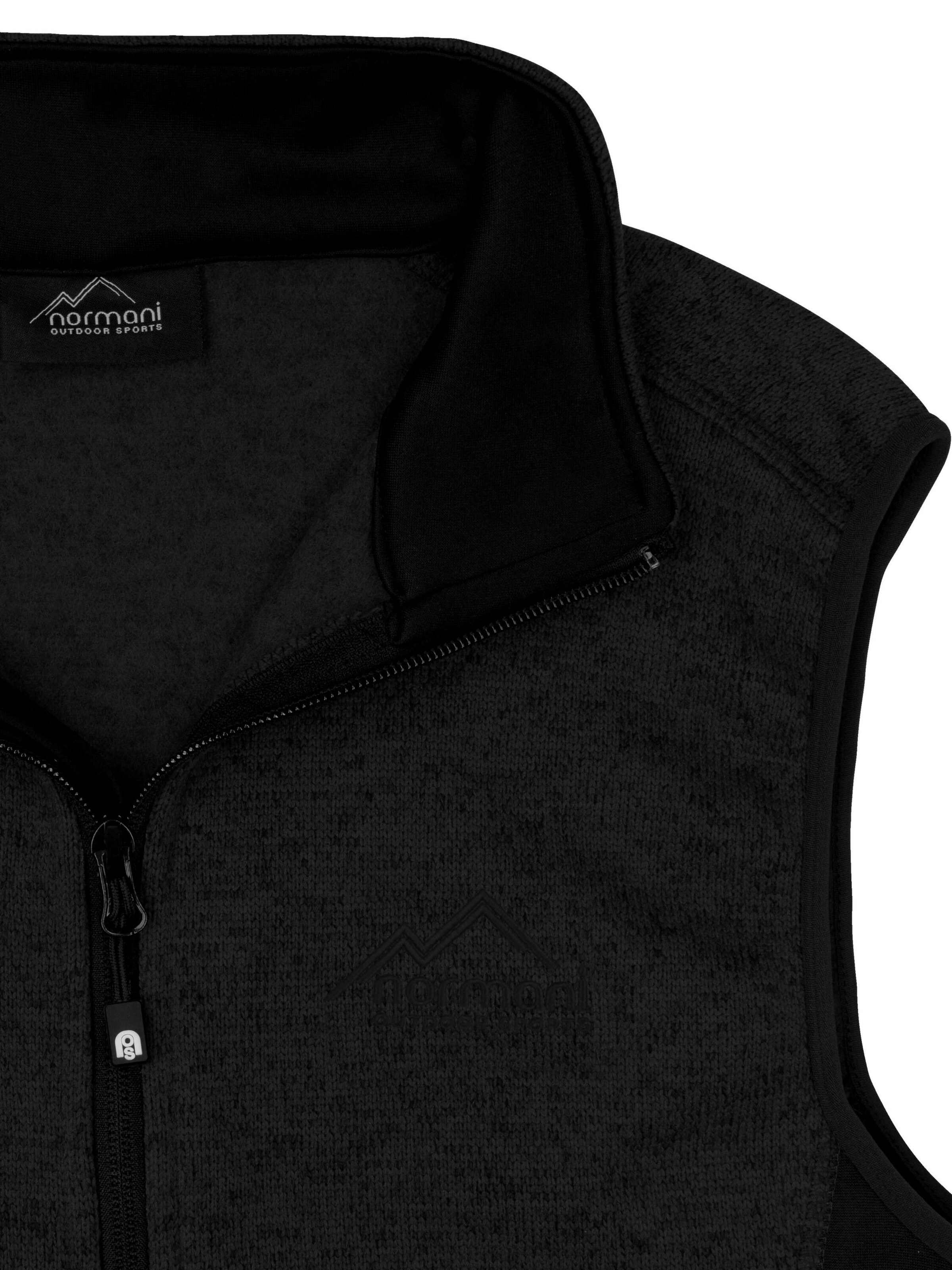 normani Vest in Black