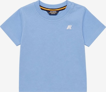 K-Way T-shirt 'K-WAY KIDS E. PETE JERSEY T-SHIRT' i blå: framsida