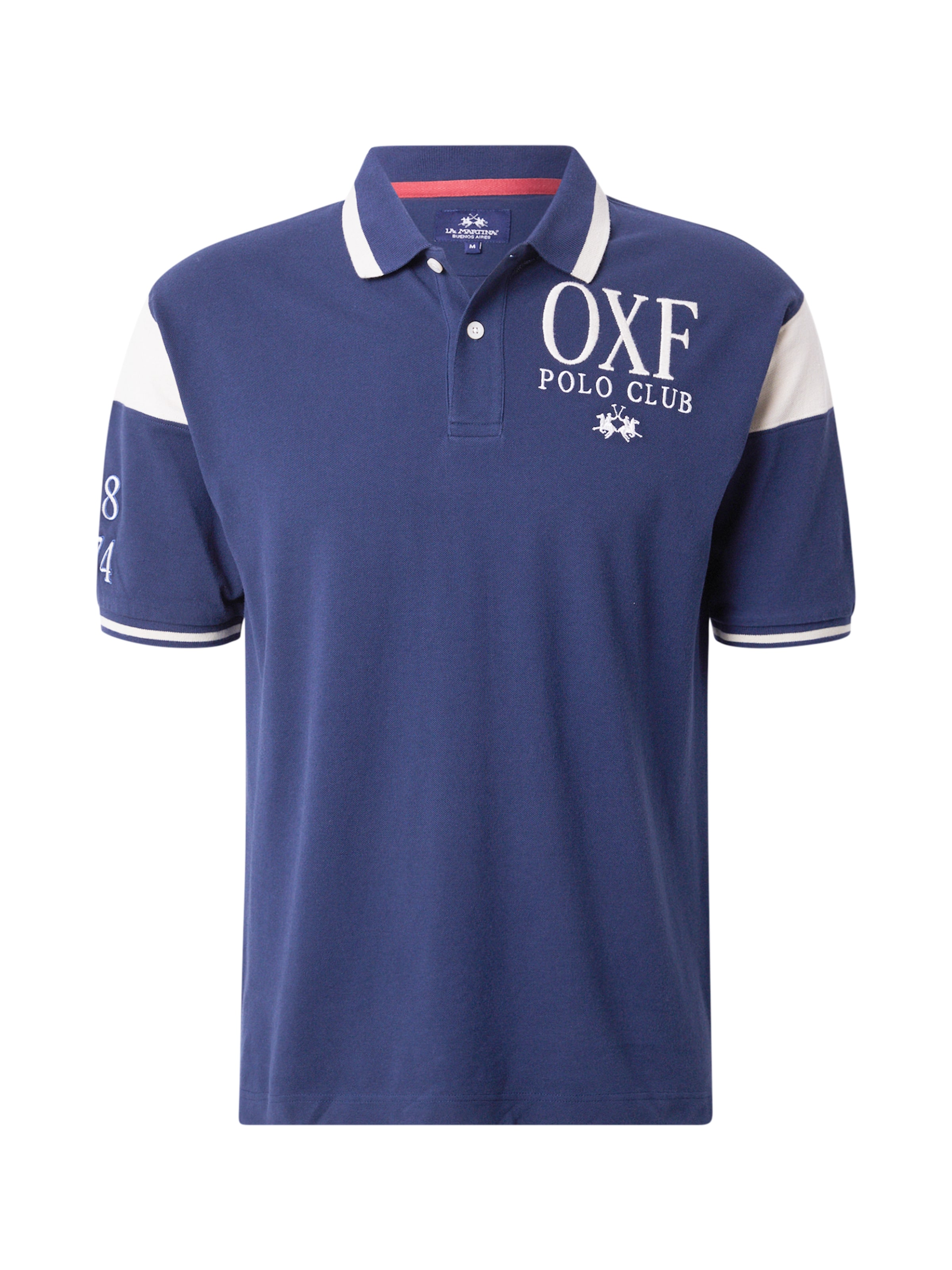 La Martina Μπλουζάκι σε μπλε: μπροστά